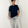 Asos Navy Blue Basic T-Shirt - Image 4