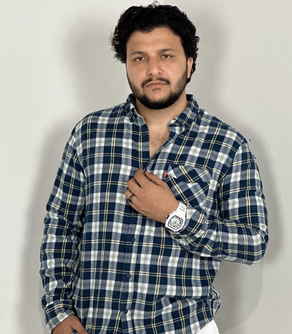 Levi's Men's Plaid Flannel Long Sleeve Large Shirt - Image 4
