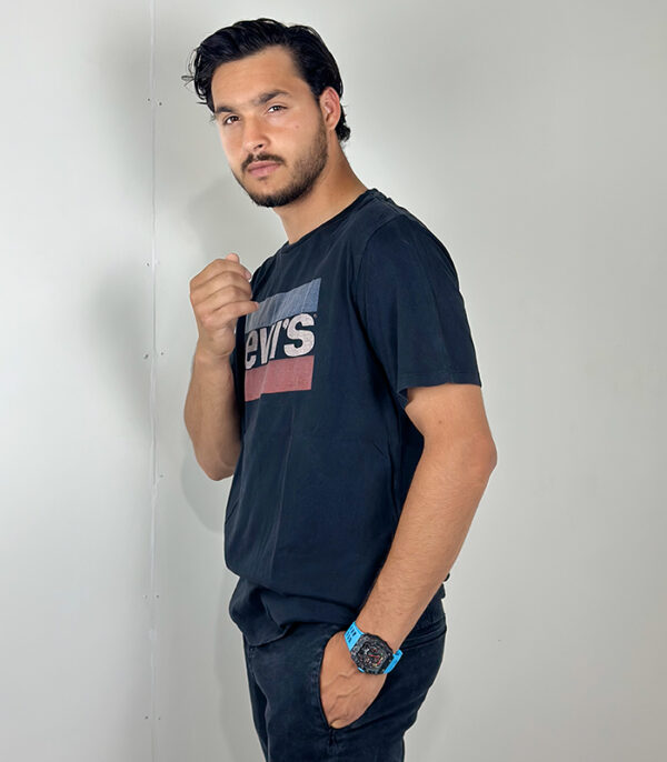 Levi's Black large Logo Crew Neck Tee Large - Image 4