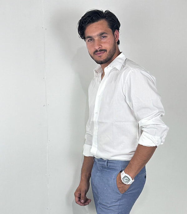 Redmond Modern Fit White Large Shirt - Image 3