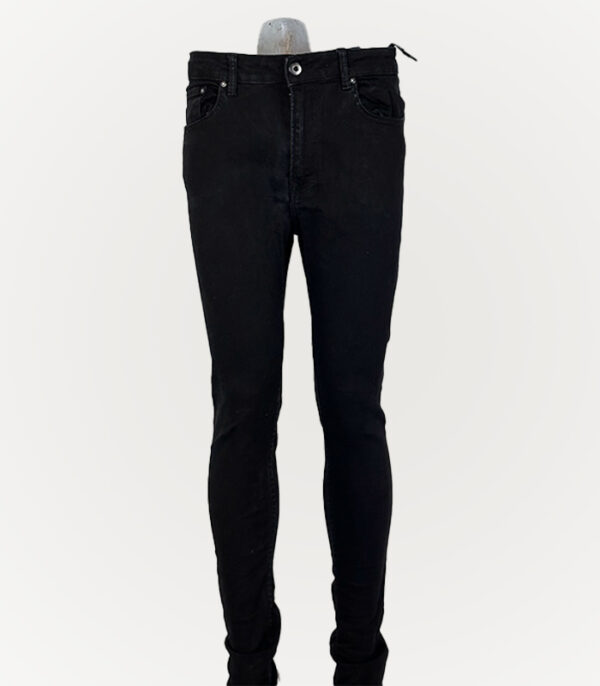 Zara Man Black Narrow Jeans Size Waist: 36 - Image 2