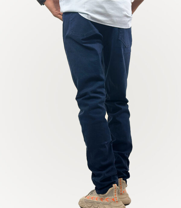 H&M Dark Blue Jeans Chinos Size Waist: 34 - Image 2