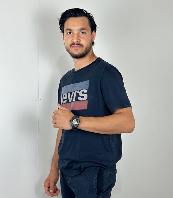 Levi's Black large Logo Crew Neck Tee Large - Image 3