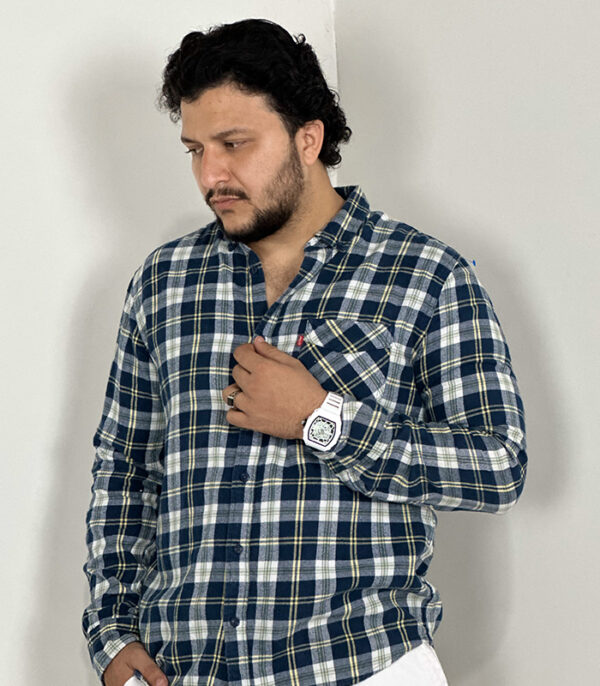 Levi's Men's Plaid Flannel Long Sleeve Large Shirt - Image 3