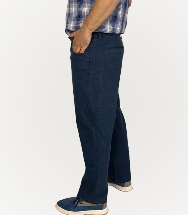 Lee Self Design Blue Straight Size Waist: 36-38