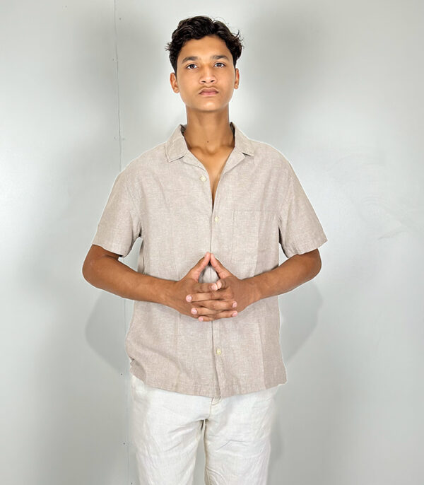 H&M Linen - Blend Resort Large Shirt - Image 2