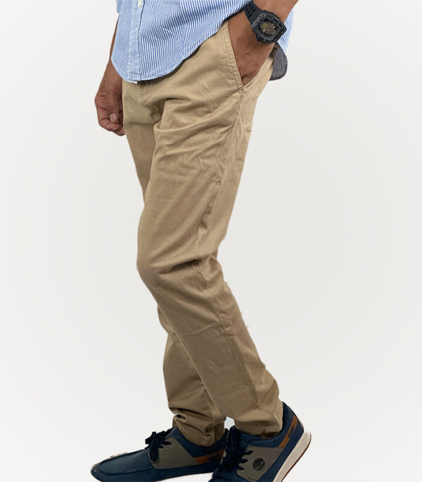 Zara Man Khaki Chinos Size Waist: 32-34 - Image 2