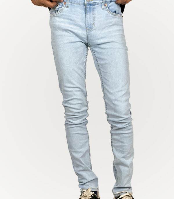 Levi's High Rise Super Skinny Jeans Size Waist: 30-32 - Image 4