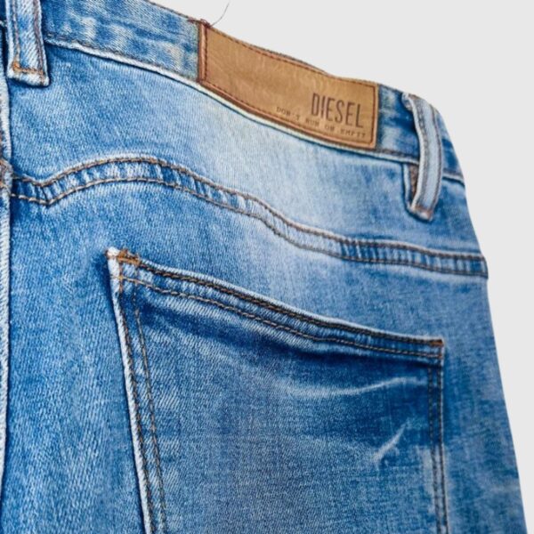 Diesel  Blue Jeans Large Size Waist: 34-36 - Image 3