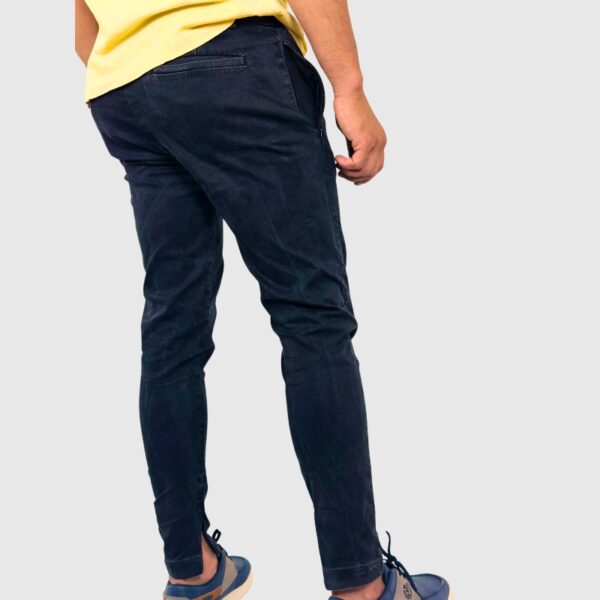 Zara Men's Black Basic Cotton Trouser Waist Size: 32-34 - Image 3